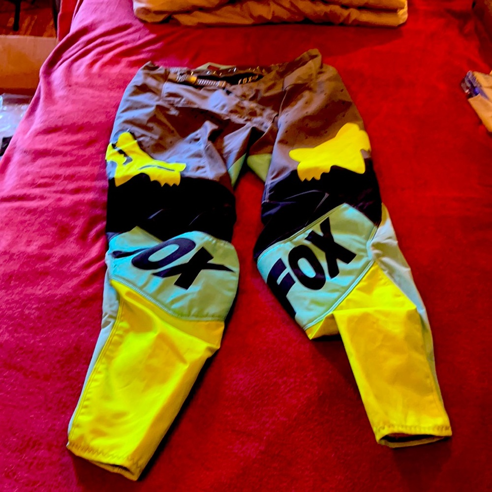 Fox motor cross pants size 34